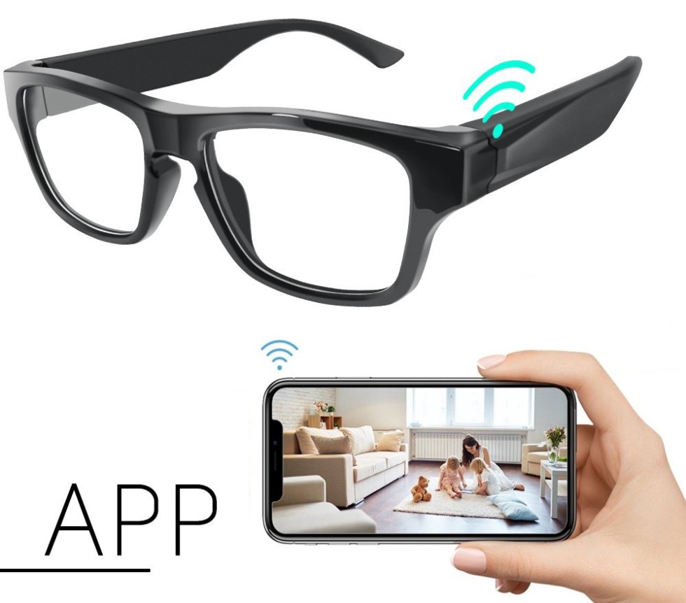 шпионски очила с камера wifi full hd p2p през интернет